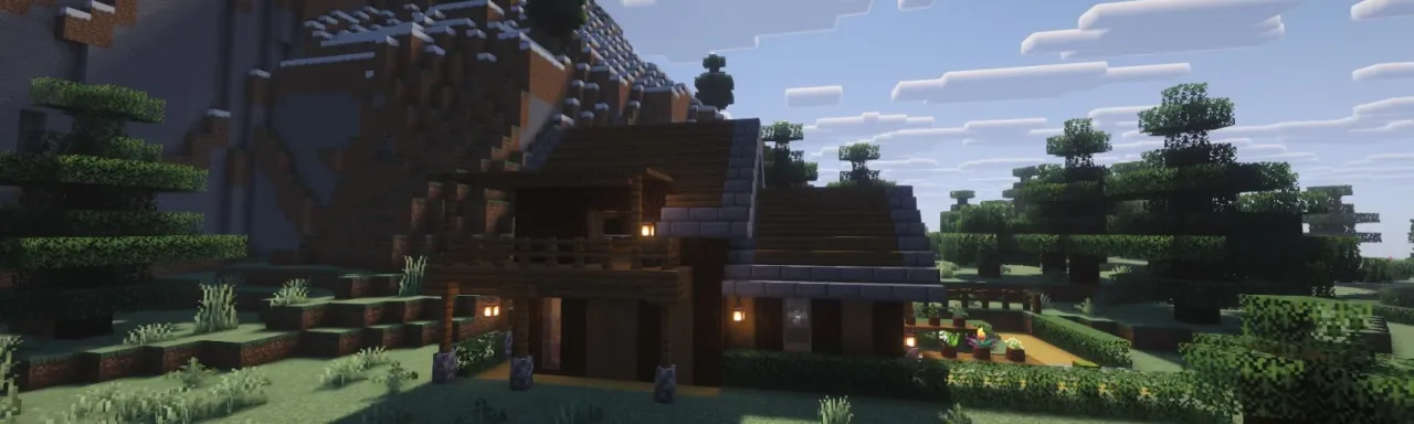 云杉生存小屋 Spruce Survival House