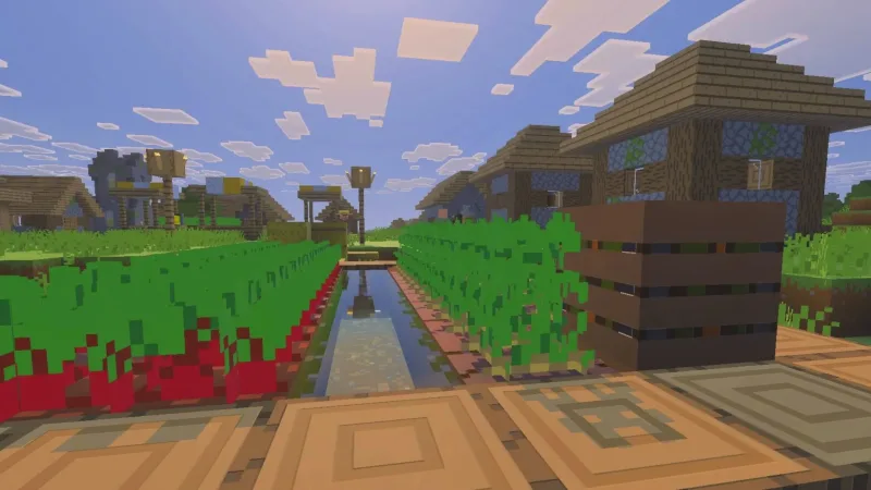 Bare Bones PBR x128 Bedrock