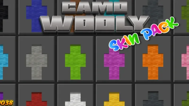 伪装：羊毛方块 Camo: Wooly