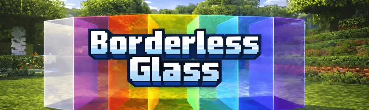 无边透明玻璃资源包 Borderless Glass (Transparent)