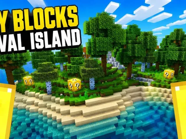 幸运方块生存岛 Lucky Blocks Survival Island