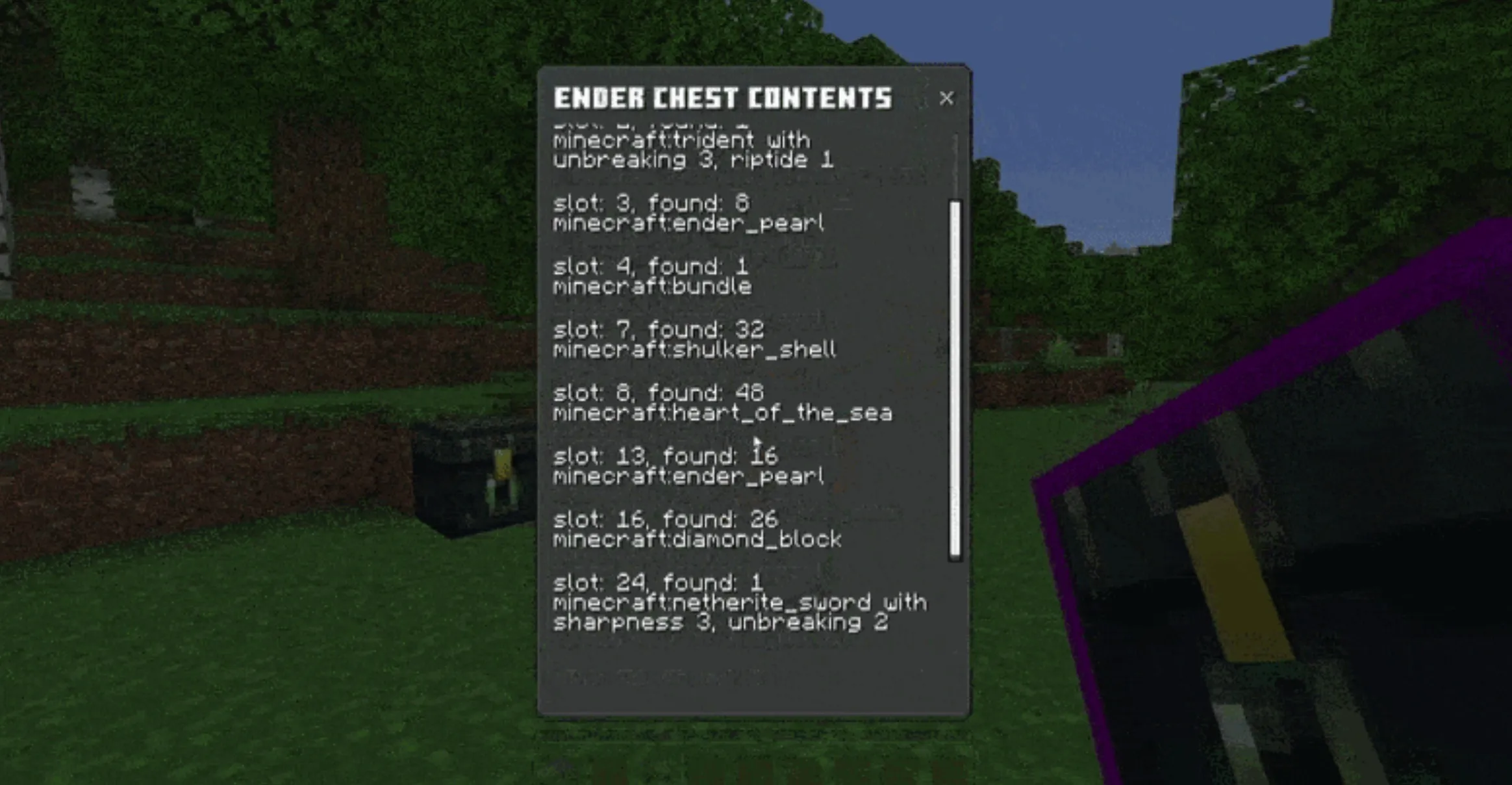 末影箱查看器 Ender Chest Viewer