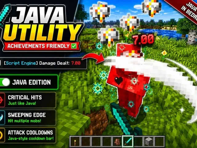 Java Utility：Java 版战斗改造 Java Utility: Java Edition Overhaul