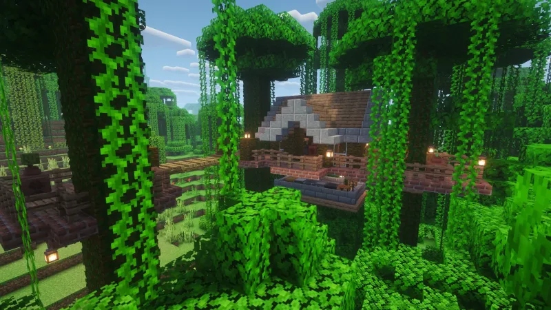 丛林生存树屋 Jungle Survival House