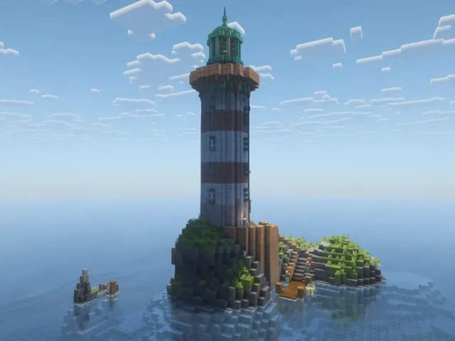 写实灯塔 Realistic Lighthouse
