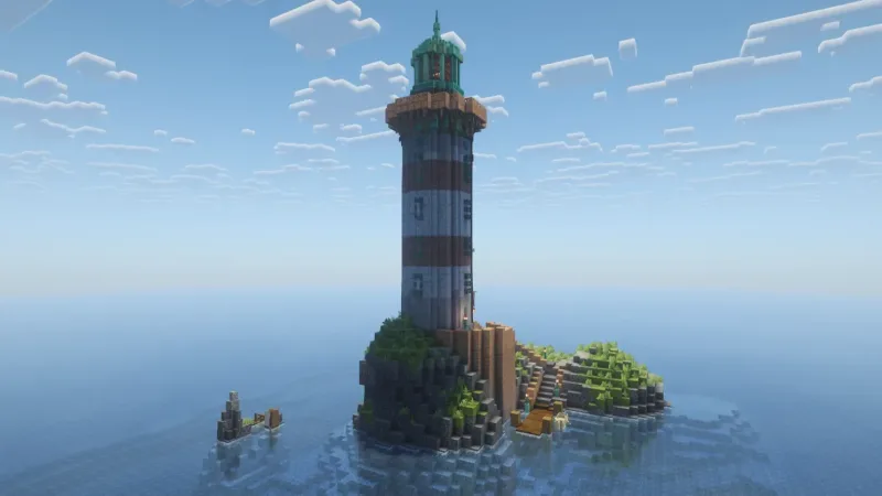 写实灯塔 Realistic Lighthouse