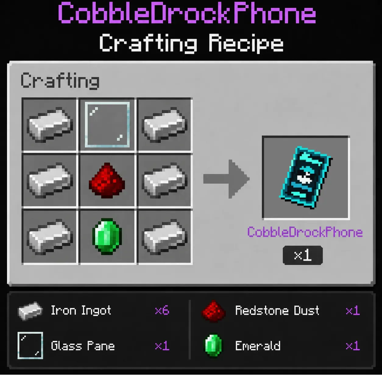 CobbleDrock 手机 Tunao_CobbleDrockPhones