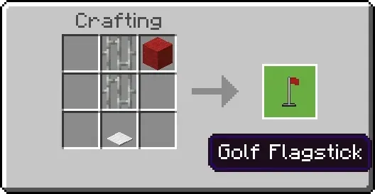 真实高尔夫：Minecraft 高尔夫小游戏附加包 Real Golf: Minecraft Golf Minigame Addon