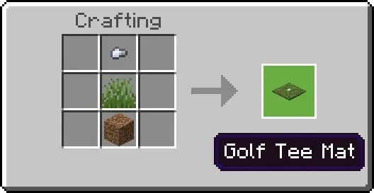 真实高尔夫：Minecraft 高尔夫小游戏附加包 Real Golf: Minecraft Golf Minigame Addon