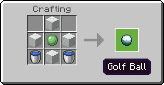 真实高尔夫：Minecraft 高尔夫小游戏附加包 Real Golf: Minecraft Golf Minigame Addon