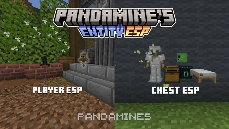 PandaMine 实体透视 PandaMine's Entity ESP
