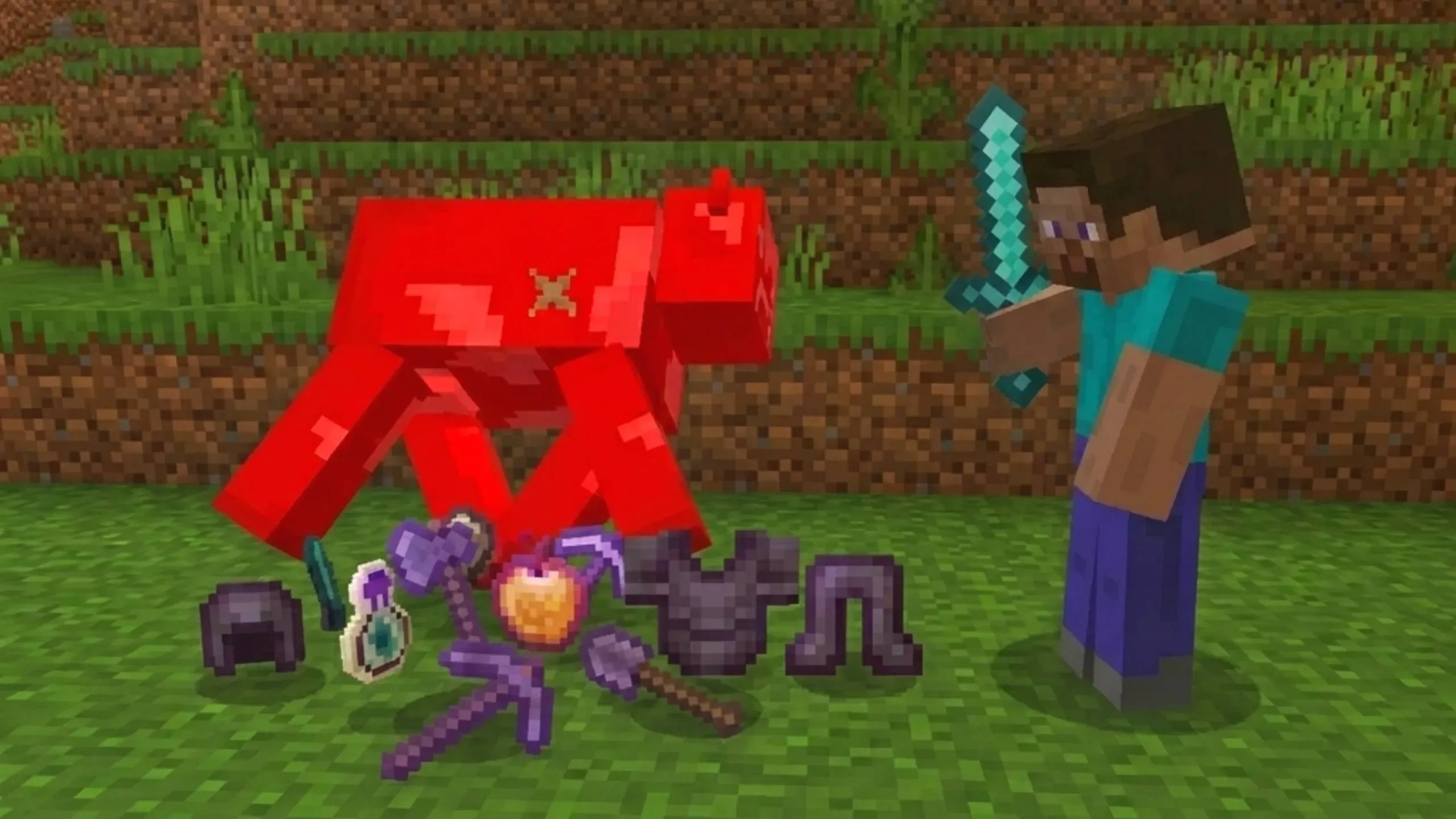 击杀生物掉落极品物品 Killing Mobs Drops OP Items
