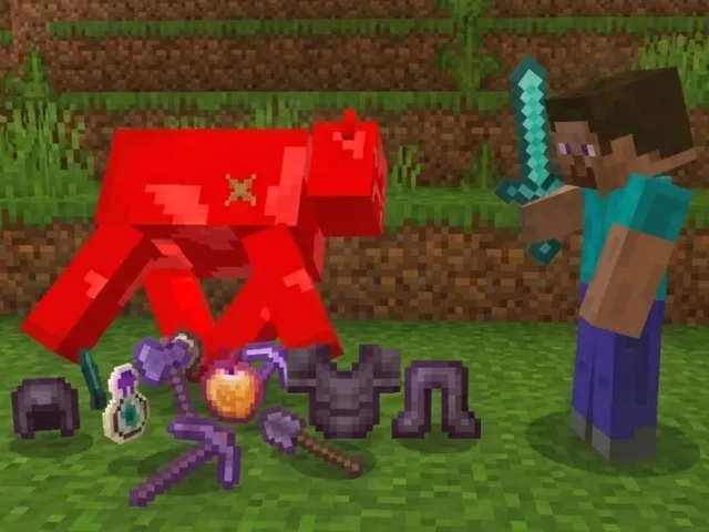 击杀生物掉落极品物品 Killing Mobs Drops OP Items