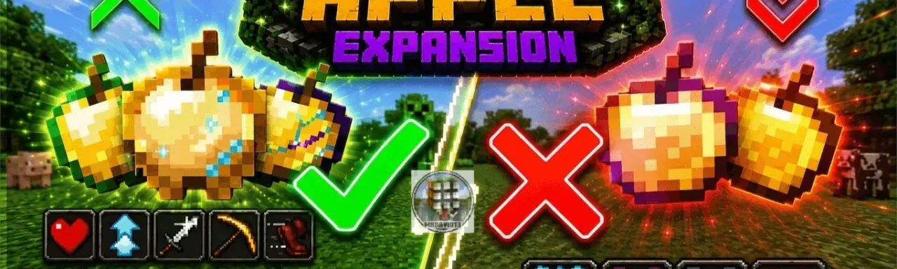 Enchanted Apple Expansion V1：祝福苹果、神话苹果与神圣苹果 Enchanted Apple Expansion V1: Blessed, Mythic & Divine Apples