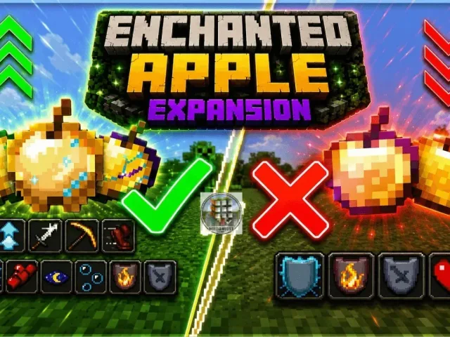 Enchanted Apple Expansion V1：祝福苹果、神话苹果与神圣苹果 Enchanted Apple Expansion V1: Blessed, Mythic & Divine Apples