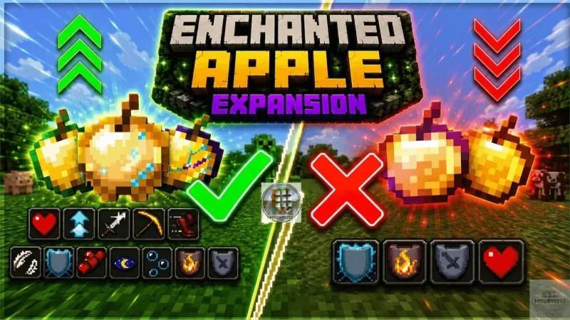 Enchanted Apple Expansion V1：祝福苹果、神话苹果与神圣苹果 Enchanted Apple Expansion V1: Blessed, Mythic & Divine Apples