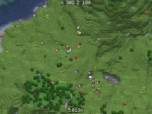 E19 - Cobblemon 小地图图标 E19 - Cobblemon Minimap Icons