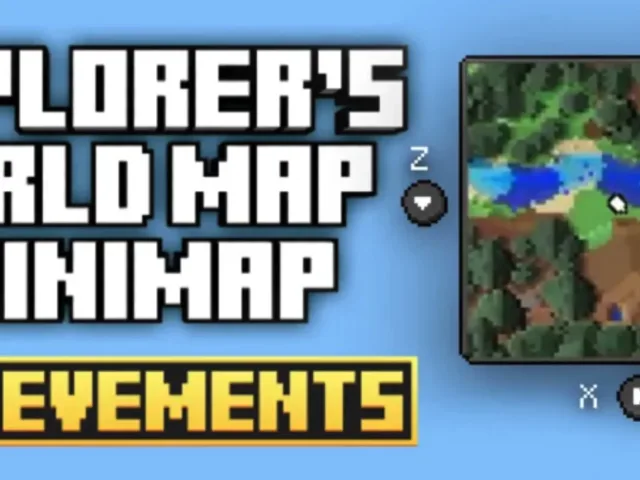 探索者世界地图与小地图 Explorer's World Map & Minimap