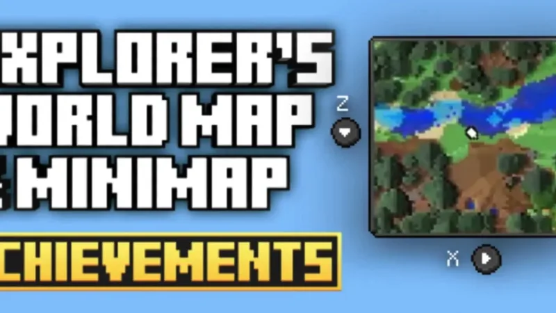 探索者世界地图与小地图 Explorer's World Map & Minimap