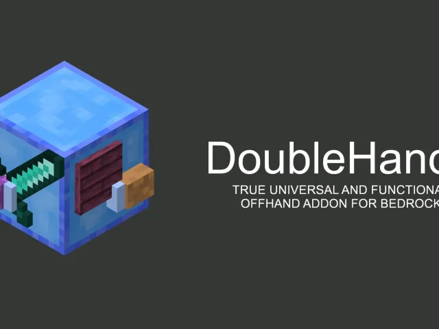 双手 - 基岩版Java风格的实用副手 DoubleHands - A Functional Java Style Offhand for Bedrock