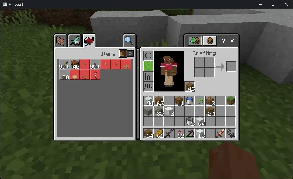 双手 - 基岩版Java风格的实用副手 DoubleHands - A Functional Java Style Offhand for Bedrock