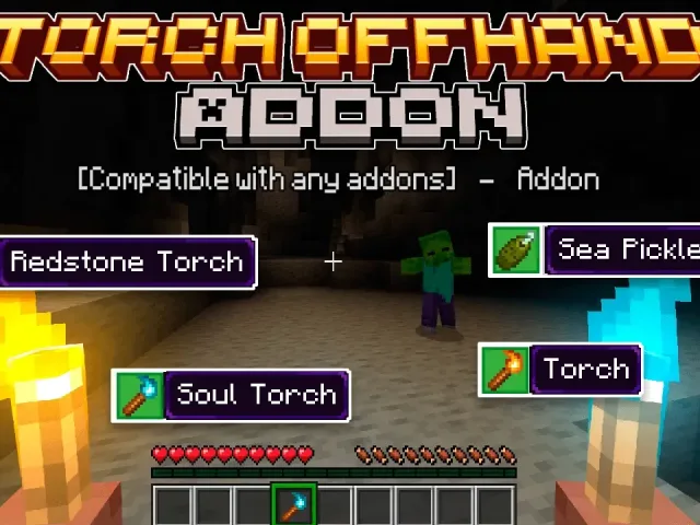 副手火把照明 Torch OffHand