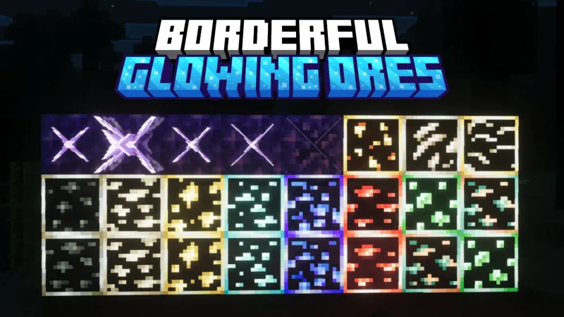 边框发光矿石 Borderful Glowing Ores