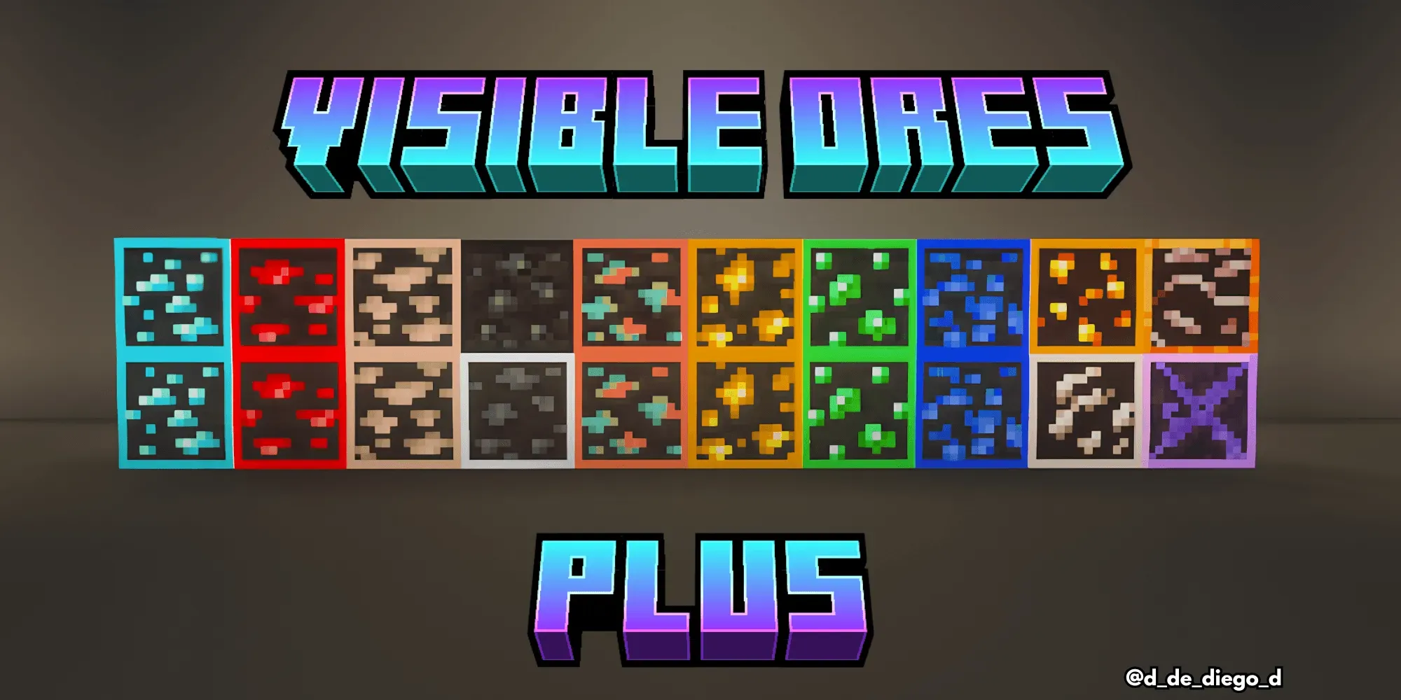 矿石显现 Plus Visible Ores Plus