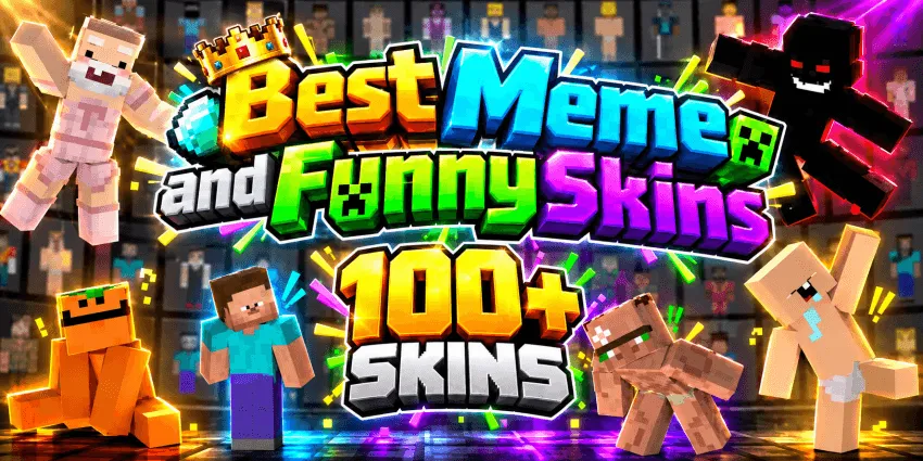 最适合整蛊好友的梗图与搞笑皮肤 Best Meme & Funny Skins to Troll Your Friends