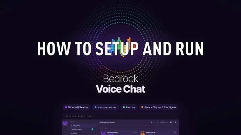 基岩版语音聊天 Bedrock Voice Chat