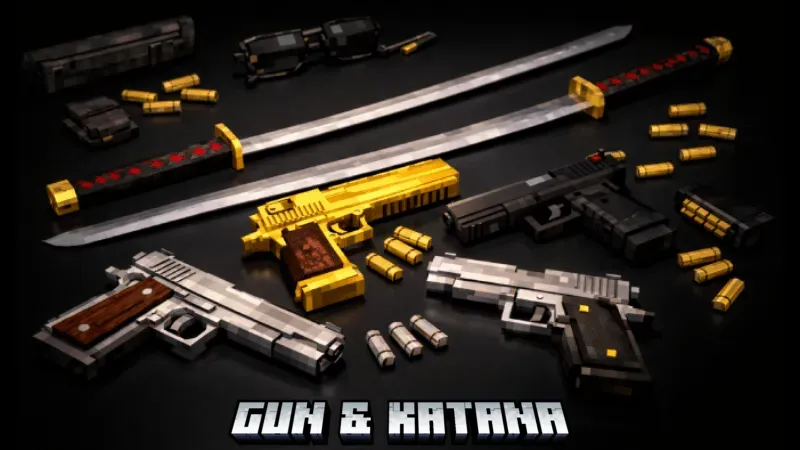 枪械与武士刀 Gun and Katana