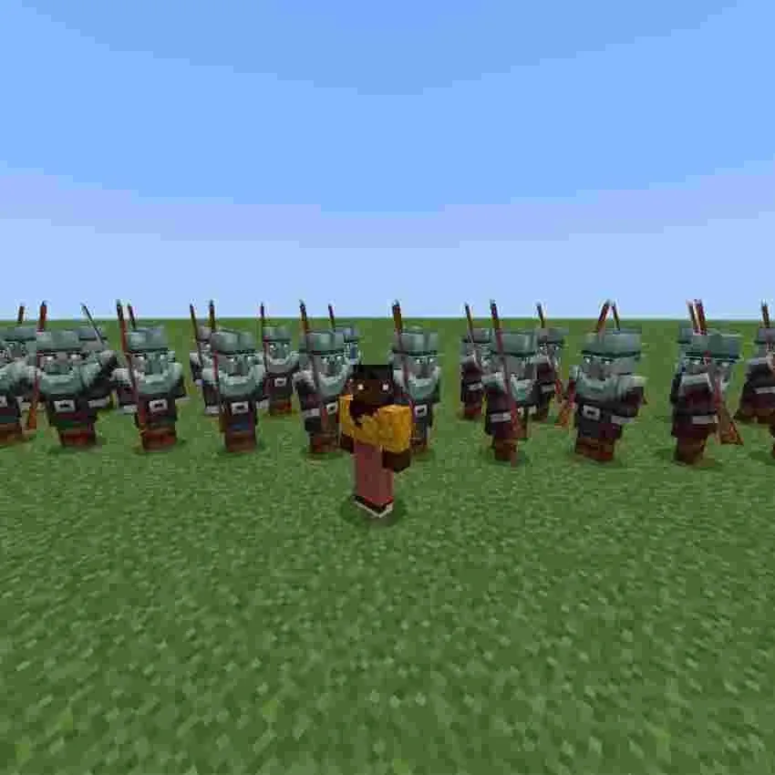 全面战争：步兵营指挥附加包（Total War Infantry Controller） Minecraft total war addon
