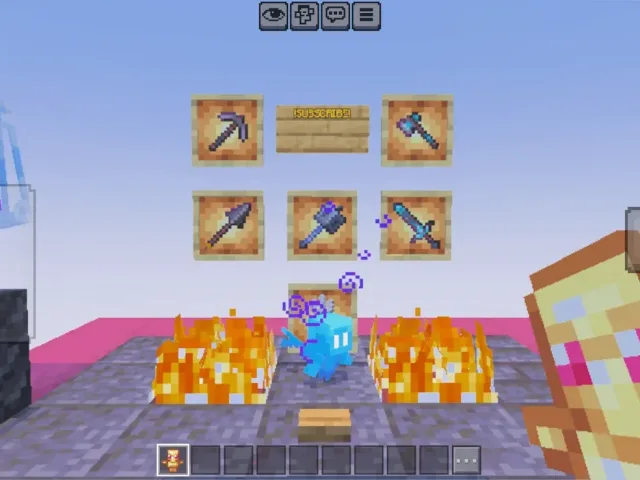 新星原版生存服：低火焰、短剑与蓝色蜘蛛网的 PvP 资源包 Nova’s Vanilla SMP