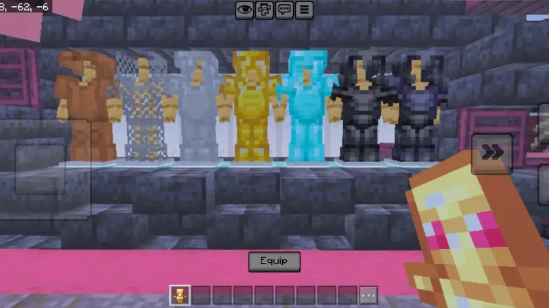 新星原版生存服：低火焰、短剑与蓝色蜘蛛网的 PvP 资源包 Nova’s Vanilla SMP