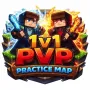 我的世界基岩版MCPE 1对1 PvP练习地图 MCPE 1v1 PvP Practice Map PVP地图存档下载