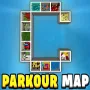 我的世界基岩版C字母跑酷 Parkour C Map 跑酷地图存档下载