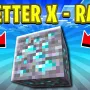 我的世界基岩版增强版透视材质包 Better X-Ray Remastered 简约|界面资源包下载