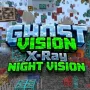 我的世界基岩版夜视透视 X-Ray with Night Vision 功能模组Mod下载