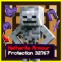 我的世界基岩版骷髅掉落 32767 级物品！ Skeleton Drops LVL 32767 Items! 冒险模组Mod下载
