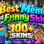 我的世界基岩版最适合整蛊好友的梗图与搞笑皮肤 Best Meme & Funny Skins to Troll Your Friends 人物皮肤包下载