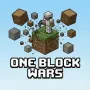 我的世界基岩版One Block Wars：终极 PvP 空岛地图 One Block Wars: The Ultimate PvP Skyblock Map 小游戏|PVP地图存档下载