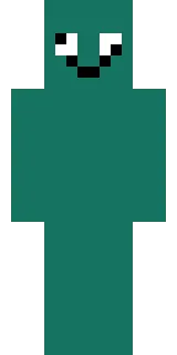 绿色小人智慧的眼神