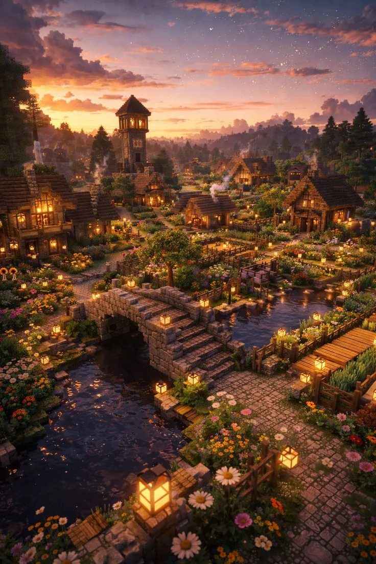 MINECRAFT TOWN